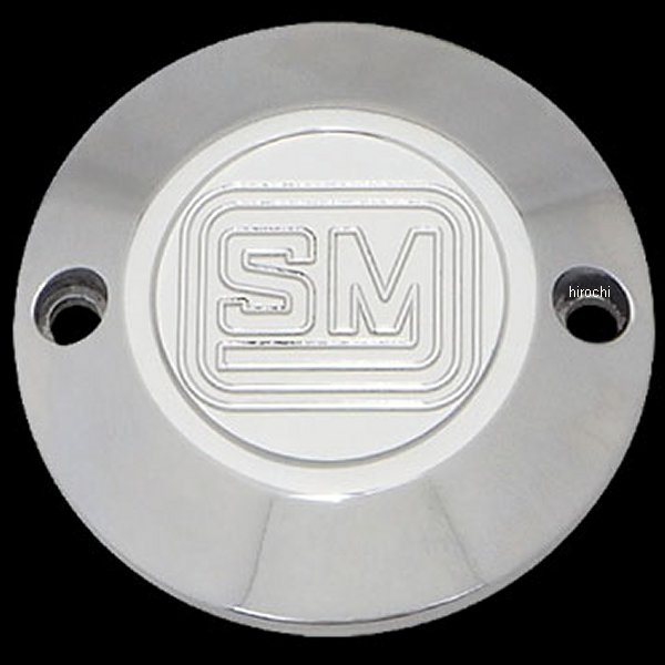 ホリゾンタルポイントカバー 2穴 ポリッシュ 84年-99年 BigTwin