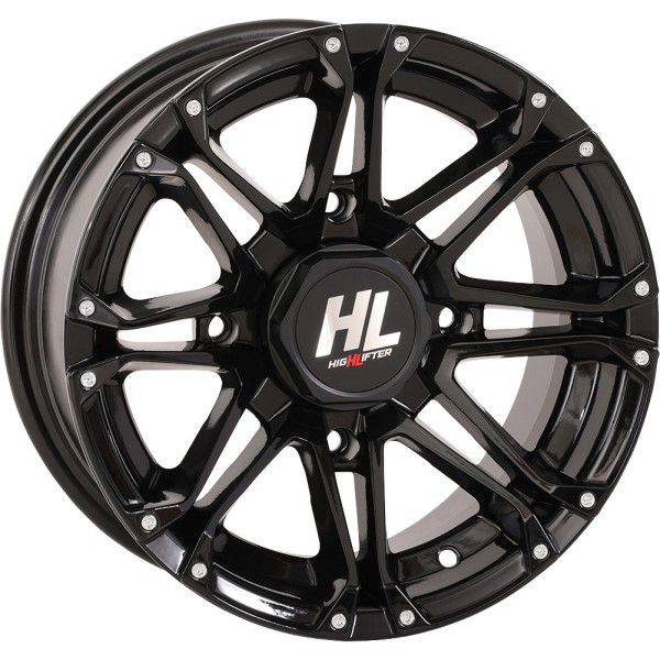 HL3 ホイール フロント、リア 14×7 4/110 4+3 17年-18年 YXZ 1000R SS SE 黒