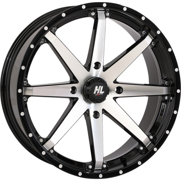 HL10 ホイール フロント、リア 20×7 4/156 4+3 20年-22年 YXZ1000R SS XT-R 4x4 黒