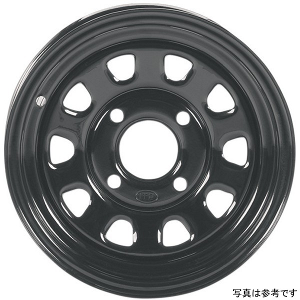 WHEEL DLTA 12X7 4/156 BLK