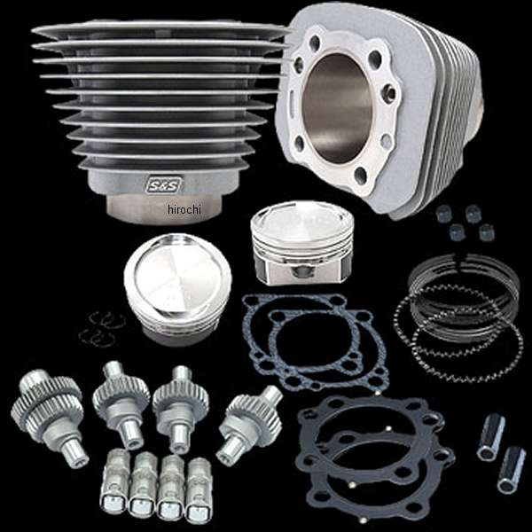 Hooliganキット 00年以降 XL883→1200CC シルバー