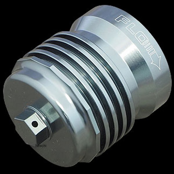 FLO オイルフィルター アルマイトガンメタルグレー 80年-84年 XL