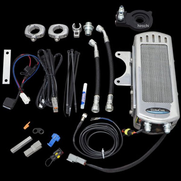 サイドマウント オイルクーラーシステム 04年 スポーツスター クローム