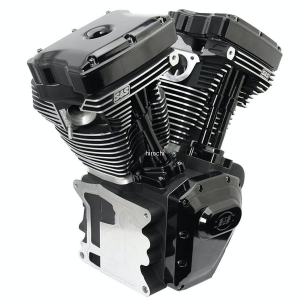 T111 ロングブロックエンジン 99年-06年 ビッグツイン 黒