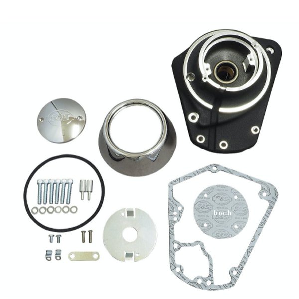 キャストギアカバーキット 73-84年 ビッグツイン リンクルブラック