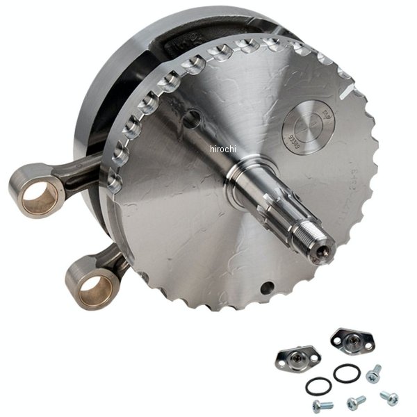 4-1/8インチストロークフライホイールAssy レース無 99年-06年 ビッグツイン