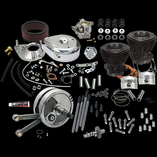 93cui 3-5/8インチ ホットセットアップキット 78年-84年 BigTwin