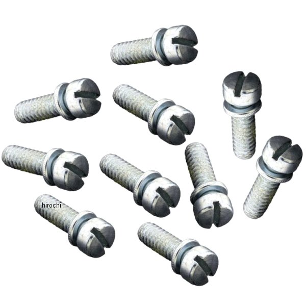 バッキングプレートスクリュー ワッシャー付き 1/4-20x3/4