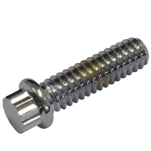 12ポイントスクリュー 1/4-20 x 7/8インチ クローム