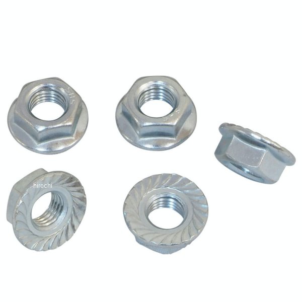 シリンダーヘッドフランジナット 5/16-24 OEM:7593 84年以降 ビッグツイン ジンク