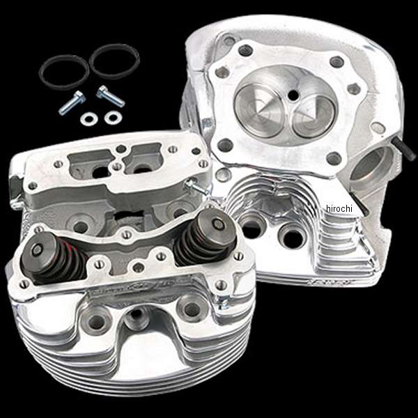 【セール特価】 スーパーストックシリンダーヘッド ポリッシュ 84年-99年 ビッグツイン