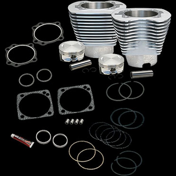 4-1/8インチボア シリンダー、ピストンキット S&S V111エンジン