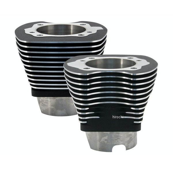 4-1/8インチ シリンダーセット WBK 117インチ EVO 黒