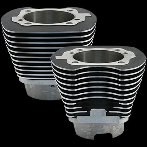 4-1/8インチ シリンダーセット 124cui Tシリーズ リンクルブラック