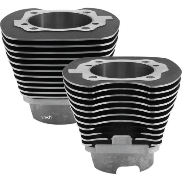 4-1/8インチ シリンダーセット 07年-16年 ビッグツイン Wブラック