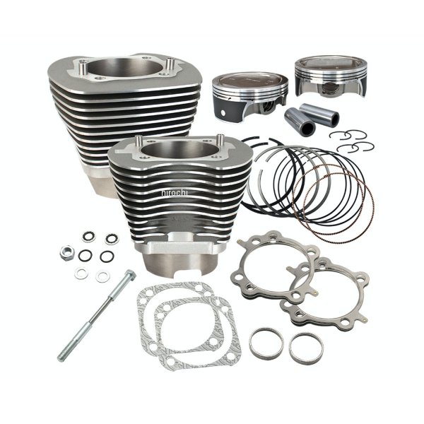 4-1/8インチ シリンダー&ピストンキット 124インチ dish グレー