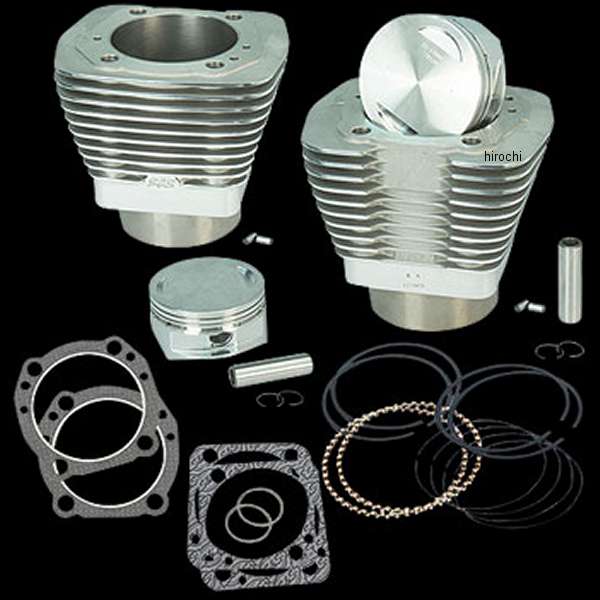 【セール特価】 4インチボア シリンダー&ピストンキット V113 ポリッシュ