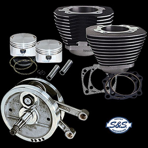 サイドワインダーキット 96cui 84年-99年 BigTwin リンクルブラック