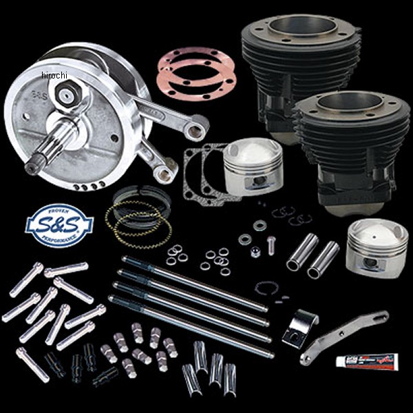 サイドワインダーキット 96cui 70年-84年 BigTwin グロスブラック