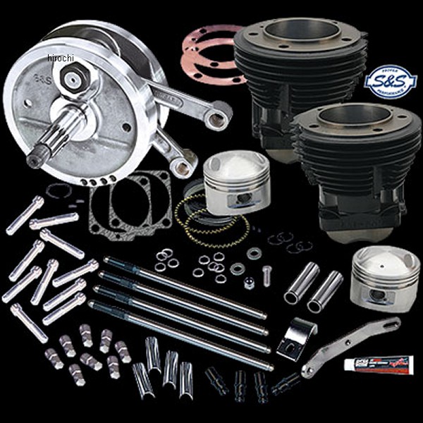 サイドワインダー 103cui ストローカーキット ブラック 70年-84年 BigTwin