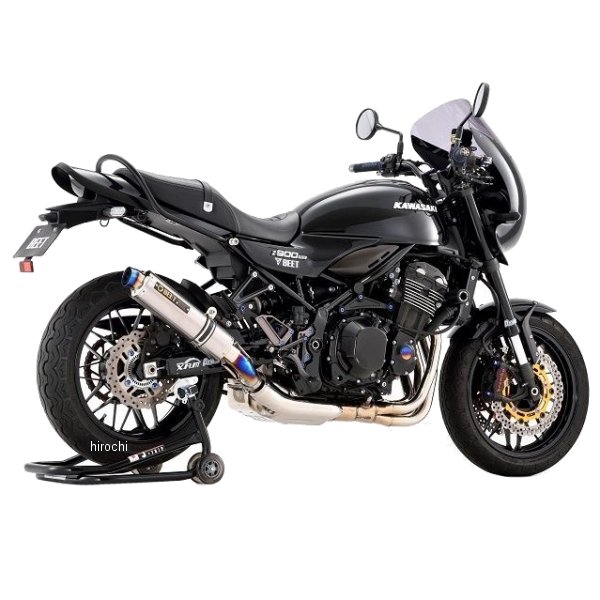 スリップオンマフラー New NASSERT-R 18年-23年 Z900RS 政府認証 TI/TI