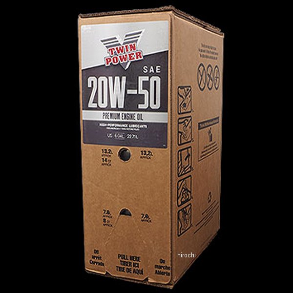 プレミアムエンジンオイル20W-50 6ガロン