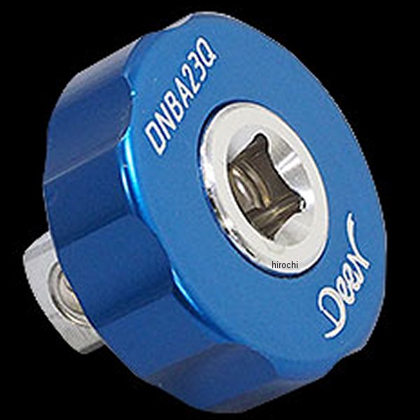 ディーン DEEN 1/4→3/8SQ変換 ラチェットスピンナー 青