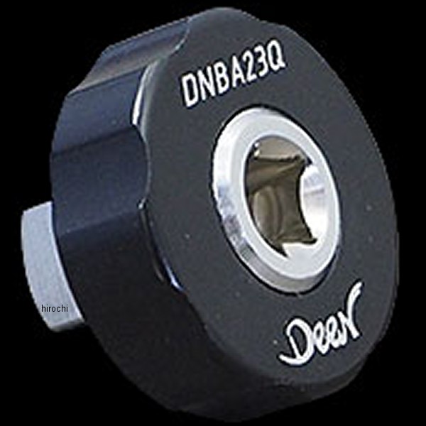 ディーン DEEN 1/4→3/8SQ変換 ラチェットスピンナー 黒 