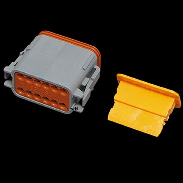 DTコネクターソケット 12ピン グレー 94年以降 ハーレー車両