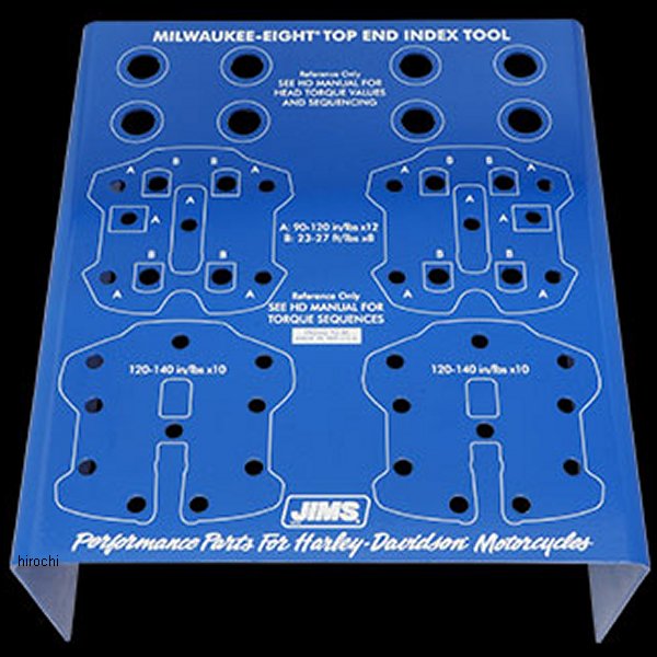 トップエンド周りハードウェアオーガナイザー 青 ミルウォーキーエイト