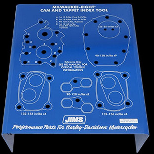 カム周りハードウェアオーガナイザー 青 ミルウォーキーエイト