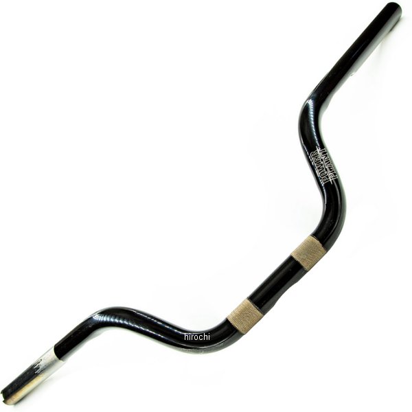P16 Uベンド カスタムハンドルバー 1インチバー採用ハーレー 黒