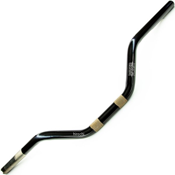 P16 Vベンド カスタムハンドルバー 1インチバー採用ハーレー 黒