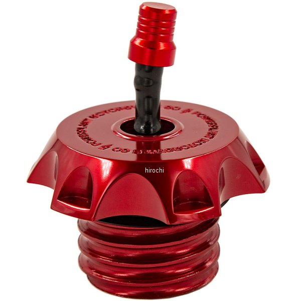 P16 MXベント ガスキャップ 96年後期-20年 ビックツイン、スポーツスター 赤