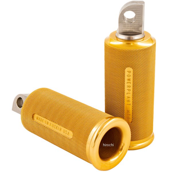 フットペグ 17年以前 ハーレー オス型クレビスタイプ ゴールド