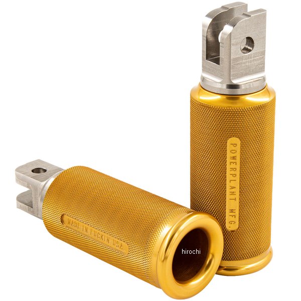 フットペグ 18年 ミルウォーキーエイトソフテイル ゴールド