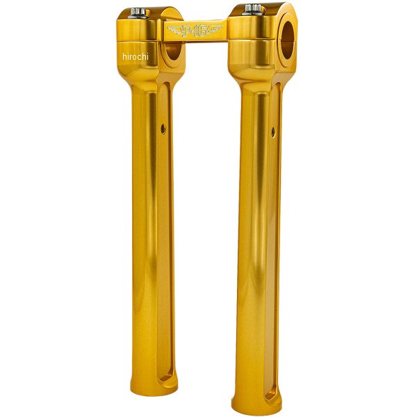 P16 ライザー 10in 1インチバー採用ハーレー ゴールド