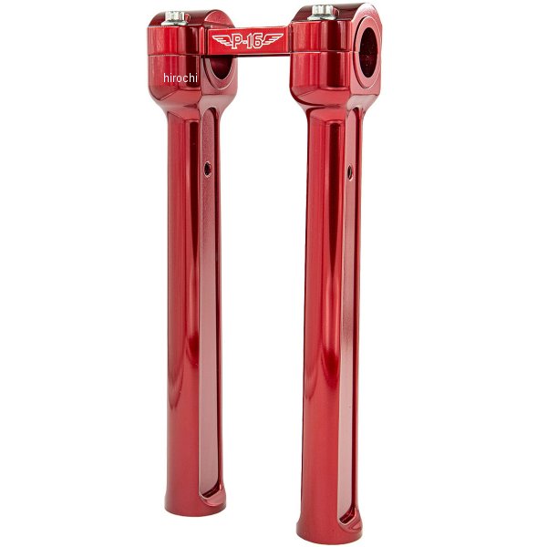 P16 ライザー 10in 1インチバー採用ハーレー 赤