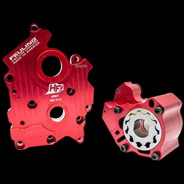 レースシリーズ オイルポンプ&カムプレートセット 17年 空冷ミルウォーキーエイト