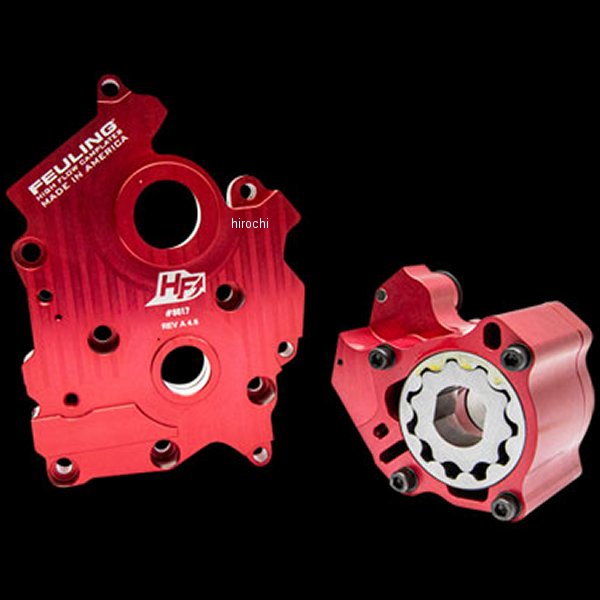 レースシリーズ オイルポンプ&カムプレートセット 17年 水冷ミルウォーキーエイト