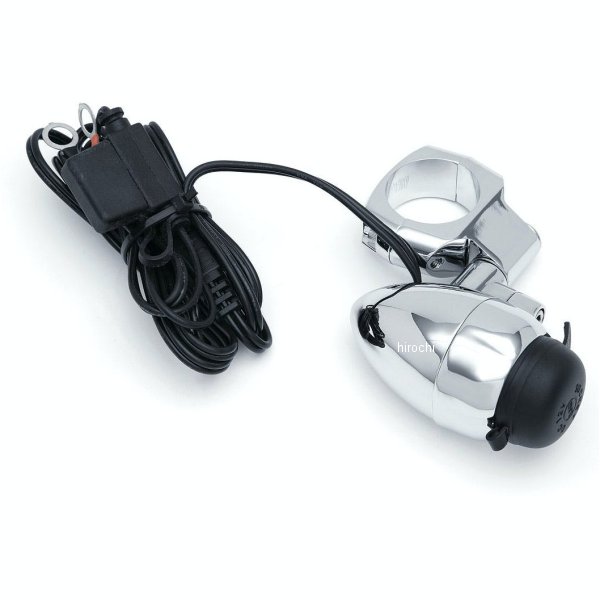 エレクトリカルパワーポイント 1-1/4インチクランプ クローム/黒