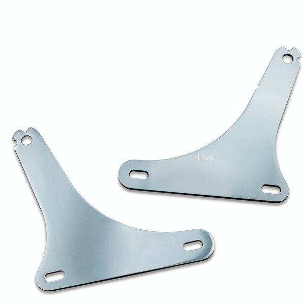 バックレスト用サイドプレート 03-17年 ソフテイル クローム