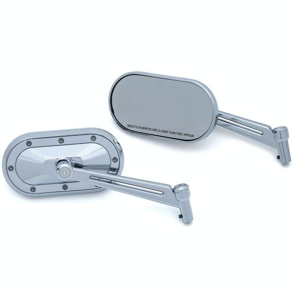 ヘビーインダストリーミラーセット 汎用 クローム
