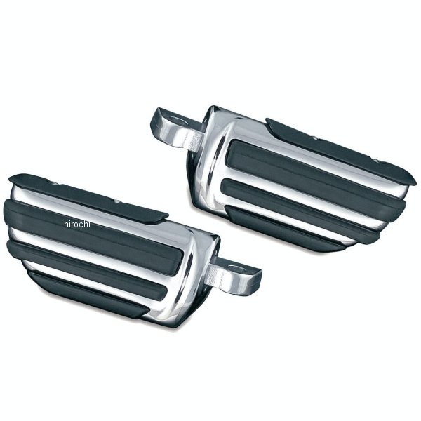 パイロット フットペグ アダプター有 汎用 クローム