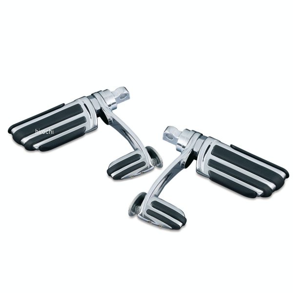 スターラップ フットペグ 汎用 クローム