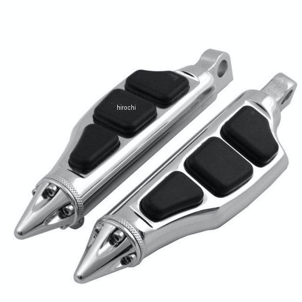 STILETTO フットペグ オス型マウントアダプター有 クローム