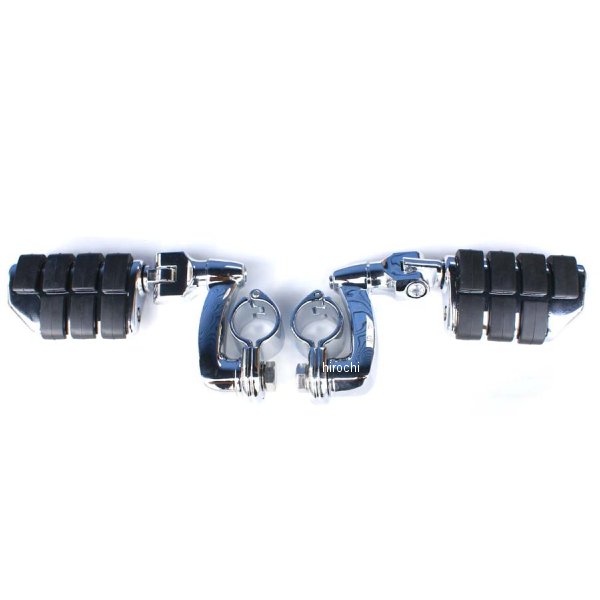 ロングホーン オフセット ハイウェイベグ 1-1/4インチクランプ クローム