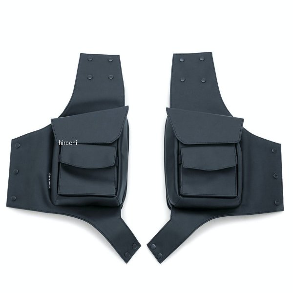 サドルバッグポーチ 97年以降 ツーリングモデル 黒