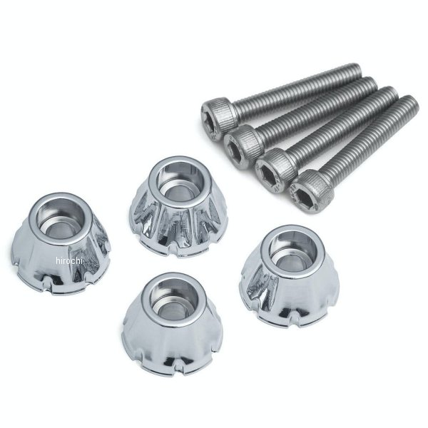 ウィンドシールドスクリュー 15年以降 FLTRX、FLTRXS クローム