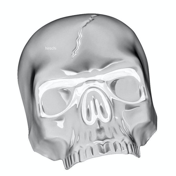 スカル ホーンカバー 17年以降 ツーリングモデル クローム